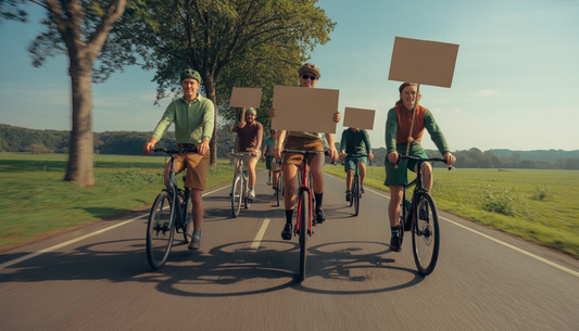 cycling for climate awareness