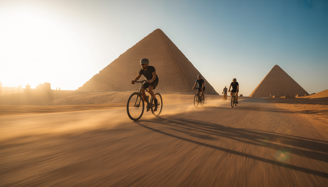 cycling tours egypt pyramids