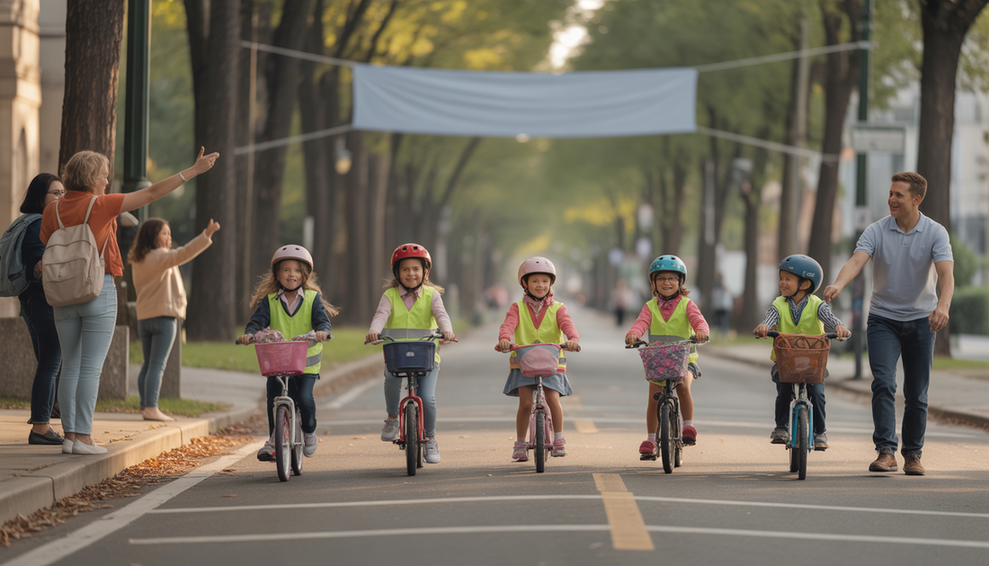 cycling to school campaigns