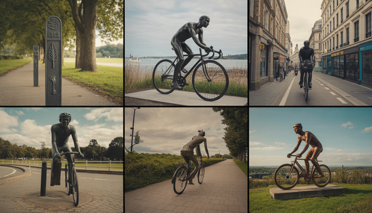 cycling sculptures worldwide