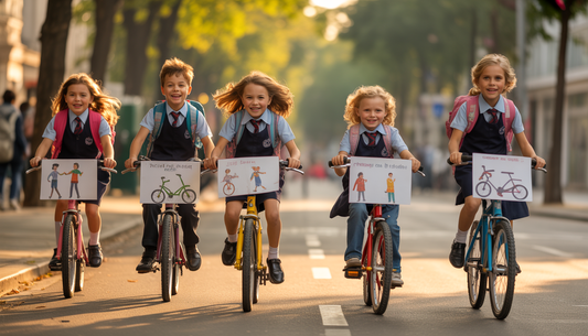 cycling and school projects