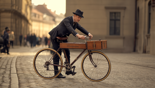 history of the bicycle invention