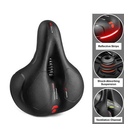 Maximum Comfort Bike Saddle – CycloSoft™-ridecyclonix.com