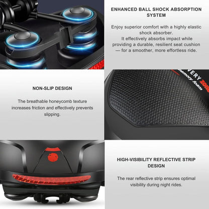 Maximum Comfort Bike Saddle – CycloSoft™-ridecyclonix.com