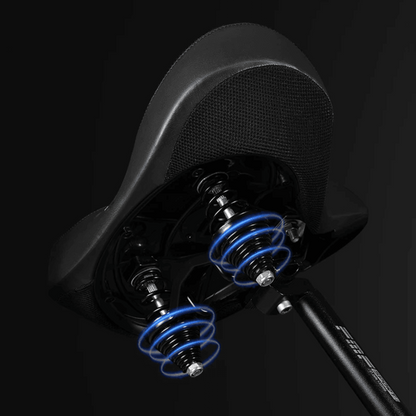 Extra Wide Comfort Bike Saddle – MaxiComfort™-ridecyclonix.com