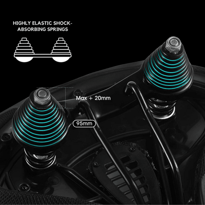 Extra Wide Comfort Bike Saddle – MaxiComfort™-ridecyclonix.com