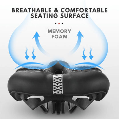 Ultra-Comfort Bike Saddle – SiliconRide™-ridecyclonix.com