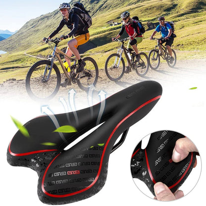Sport Comfort Bike Saddle – VeloxSeat™-ridecyclonix.com