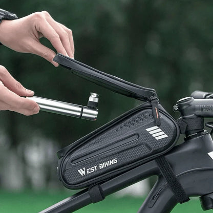 Handlebar Bag with Touchscreen Access – HandleBag™-ridecyclonix.com