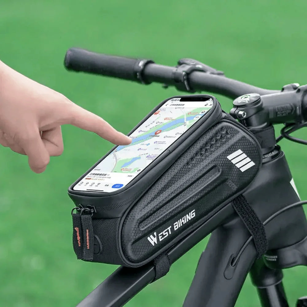 Handlebar Bag with Touchscreen Access – HandleBag™-ridecyclonix.com