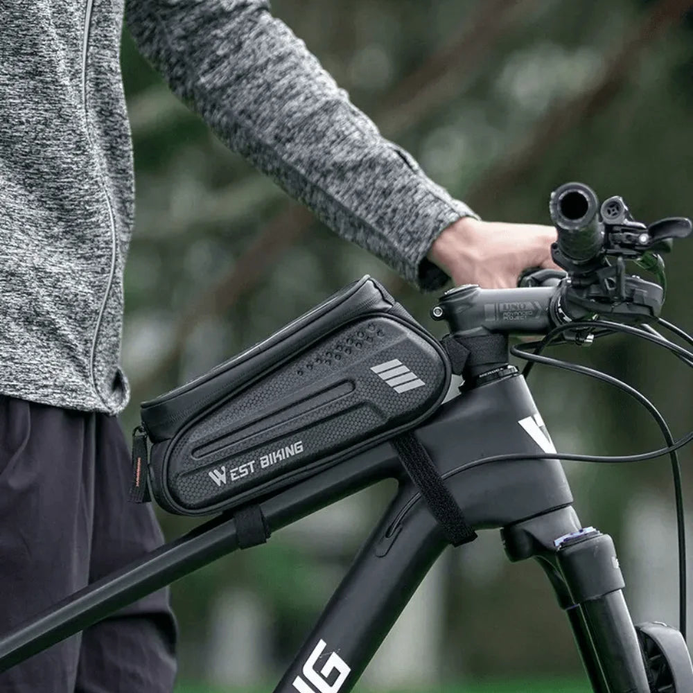 Handlebar Bag with Touchscreen Access – HandleBag™-ridecyclonix.com