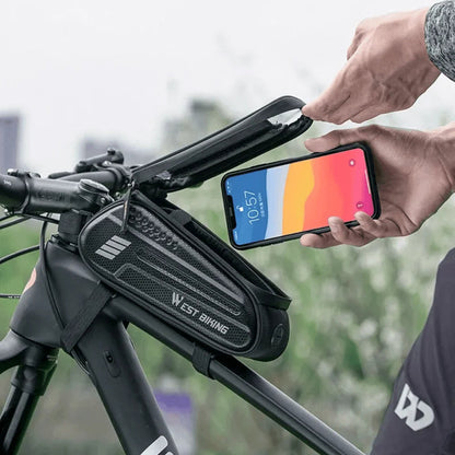 Handlebar Bag with Touchscreen Access – HandleBag™-ridecyclonix.com